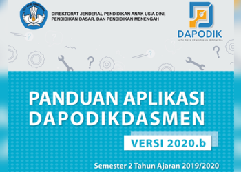 Panduan Aplikasi Dapodik 2020