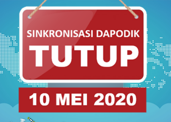 Yuk Simak! Sinkronisasi Dapodik Akan Ditutup Tanggal 10 Mei 2020!