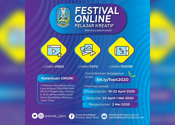 Festival Online Pelajar Kreatif