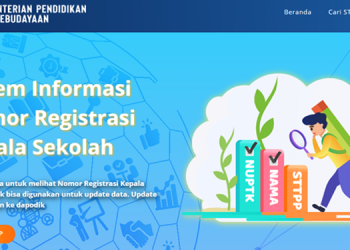 Sistem Informasi Nomor Registrasi Kepala Sekolah