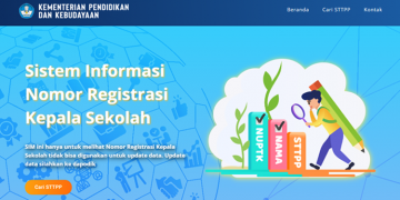 Sistem Informasi Nomor Registrasi Kepala Sekolah