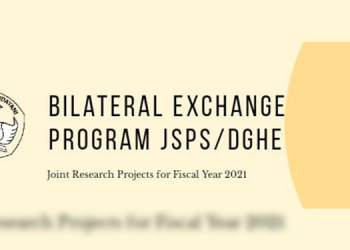 Pengumuman Penerima Dana Pendampingan Dikti-JSPS Joint Research Project Tahun 2021