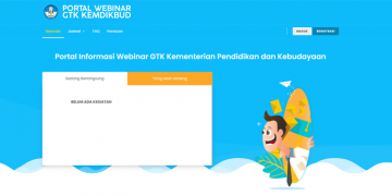 Portal Webinar GTK Kemdikbud