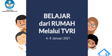 Jadwal Belajar Dari Rumah TVRI 4-8 Januari 2021