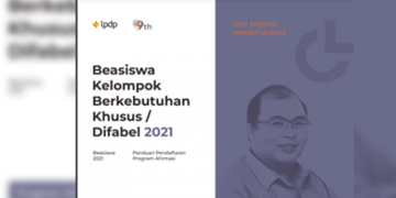 Beasiswa Berkebutuhan Khusus Difabel LPDP Tahun 2021