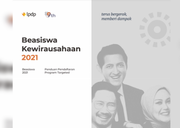 Beasiswa Kewirausahaan LPDP Tahun 2021