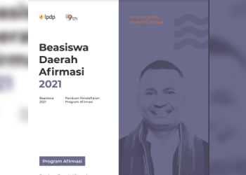 Booklet Beasiswa LPDP Daerah Afirmasi Tahun 2021