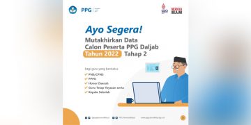Pemutakhiran Data Calon Peserta PPG Dalam Jabatan Tahun 2022 Tahap 2