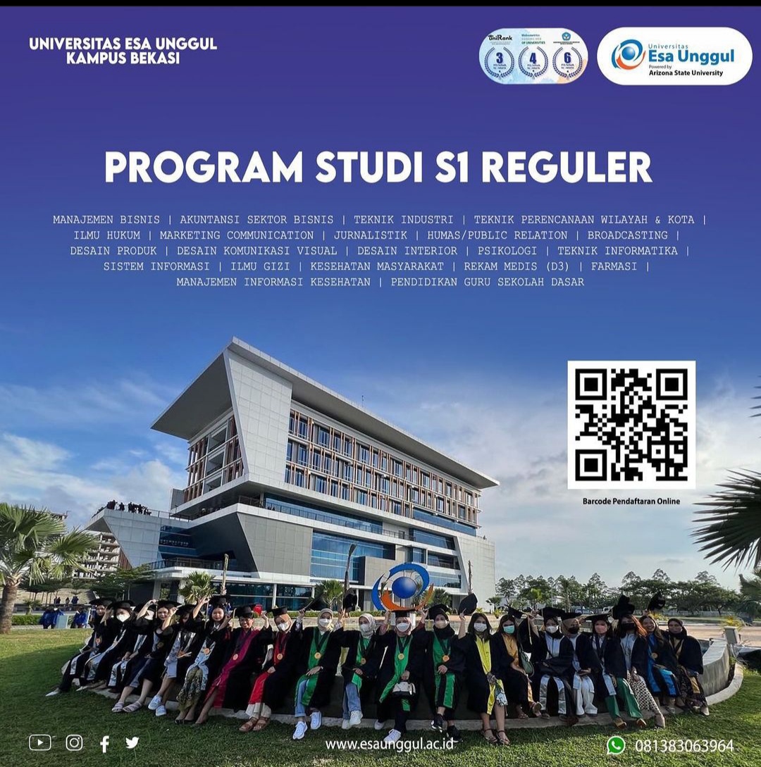 Pendaftaran Masuk Universitas Esa Unggul – Idsch.id