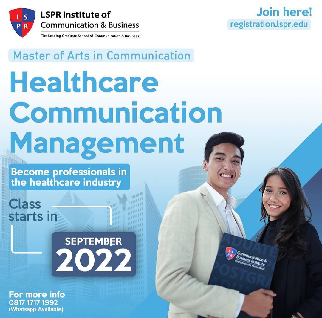 Cek Disini Lspr Postgraduate Programme S2 Healthcare Communication