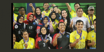Turnamen Bola Voli antar OPD dan BUMD, Disdik DKI Menang!