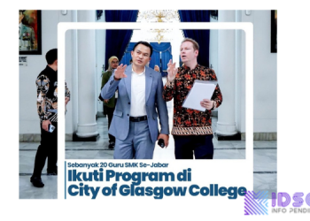 Banyak Guru SMK Di Jawab Barat Mengikuti Program City of Glasgow College di Skotlandia