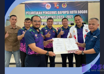 Pelantikan Pengurus BAPOPSI Kota Bogor Masa Bakti 2023 – 2027