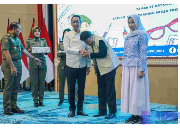 Pengukuhan Pelajar Duta Ketenteraman dan Ketertiban Umum (Prabu) Jakarta Tahun 2023