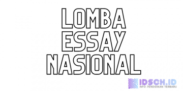 Cek disini Lomba Essay Ilmiah Nasional