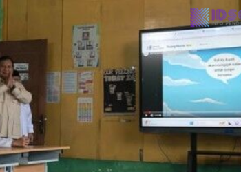 Presiden Prabowo Saksikan Demo Smart Board di SD Bogor, Dorong Pembelajaran Berbasis Teknologi