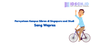 Polemik Pendidikan Gibran, Kampus Singapura Akhirnya Buka Suara