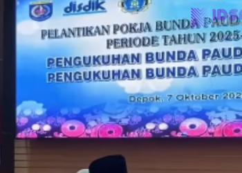 Pelantikan Pokja Bunda Paud Depok masa bakti 2025-2030 resmi!