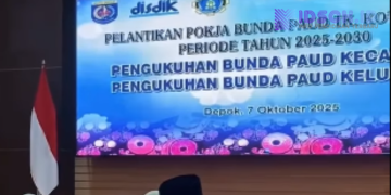 Pelantikan Pokja Bunda Paud Depok masa bakti 2025-2030 resmi!