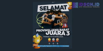 Keren Provinsi Jawa Barat yang berhasil meraih Juara 3 PORNAS XVII KORPRI Tahun 2025