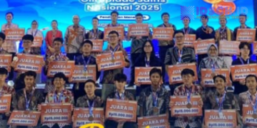 Kontingen DKI Jakarta Raih 53 Medali di Olimpiade Sains Nasional (OSN) 2025