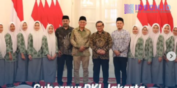 Pramono Anung Sambut Tim Penari dari SMA Al-Azhar Syifa Budi Jakarta