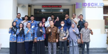 Kunjungan Kerja Disdikbud Kabupaten paser dalam rangka penerapan kurikulum pendidikan inklusi jenjang SMP