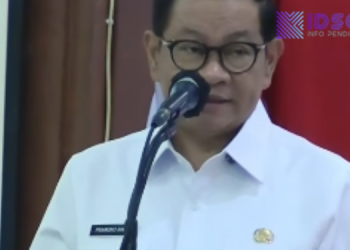 Pramono Anung Meluncurkan KJP Try Out Kelas XII
