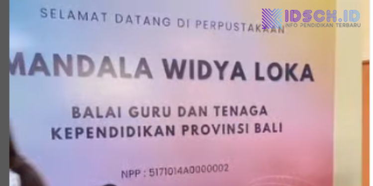 Peserta Diklat Tenaga Perpustakaan Kunjungi Perpustakaan Mandala Widya Loka BGTK Provinsi Bali