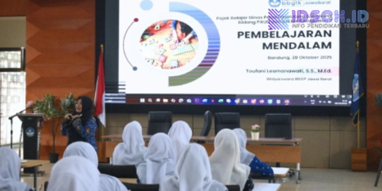 Dinas Pendidikan Kota Sukabumi Bidang Paud Dan  Dikmas Angkatan 2 hadir di Pojok Belajar BBGTK Jabar