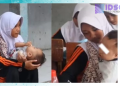 Viral, Zulfa Siswi MTs Al-Irsyad Garut Gendong Adik di Kelas — Haru Biru Perjuangan di Usia 13 Tahun