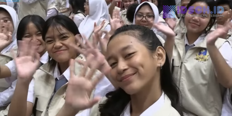 Dinas Pendidikan dan Satpol PP Kukuhkan Pelajar Duta Trantibum PRABU Jakarta 2025