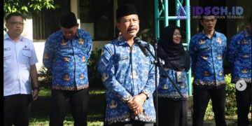 Disdik Kabupaten Bandung Tekankan Konsistensi Kinerja pada Apel Pagi Rutin