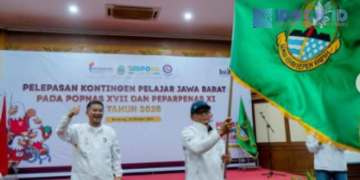 Pelepasan Kontingen Jabar POPNAS & Peparpenas 2025