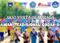 Aksi Nyata Berolahraga: Serunya Permainan Gobak Sodor, Olahraga Tradisional yang Melatih Kekompakan dan Kelincahan