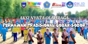 Aksi Nyata Berolahraga: Serunya Permainan Gobak Sodor, Olahraga Tradisional yang Melatih Kekompakan dan Kelincahan