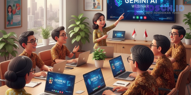 Webinar Pembelajaran Inovatif Berbasis AI dengan Gemini