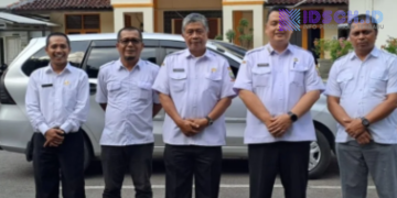 Sekretaris Dinas Pendidikan dan Tim Gelar Diskusi Strategis dengan Dinas Pendidikan Kabupaten Cirebon Bahas Kebijakan Merger Sekolah