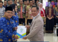 Plt. Kadisdik Sumatera Selatan Hadiri Peresmian PPPK Tahap II di Palembang