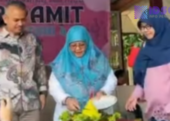 Kabid Pembinaan SMP Dampingi Gelar Pamit Marching Band SMPN 11 Depok, Dukung Siswa Berprestasi dan Junjung Sportivitas