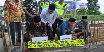 Peletakan Batu Pertama SMP Tahfidz Al Hidayah Getassrabi