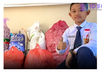 Siswa SMPN 57 Surabaya Olah 3,12 Ton Kulit Bawang Putih Jadi Tinta Spidol Ramah Lingkungan