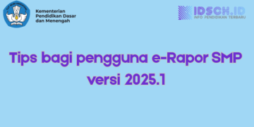 Tips  Re-Instal bagi pengguna e-Rapor SMP versi 2025.1