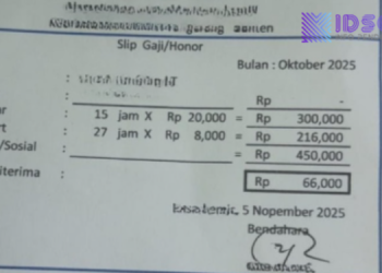 Curhat Guru Honorer Gaji Hanya 66 Ribu Sebulan, Ia Tetap Semangat
