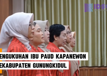 Pengukuhan Ibu PAUD Kapanewon Gunungkidul
