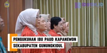 Pengukuhan Ibu PAUD Kapanewon Gunungkidul