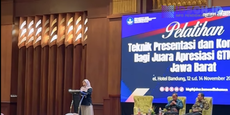 Pelatihan Teknik Presentasi & Komunikasi GTK Hebat 2025 digelar di eL Hotel Bandung