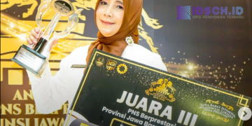 Kepala SMAN 2 Cibinong, Kab. Bogor yang berhasil meraih Juara III Anugerah PNS Berprestasi Kategori Inspiratif!