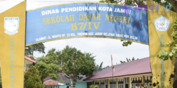 Revitalisasi SDN 57/IV Jambi Selatan Wujudkan Lingkungan Belajar Aman dan Ramah Anak