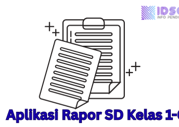 Download disini Applikasi Rapor SD Tahun 2025 kelas 1-6